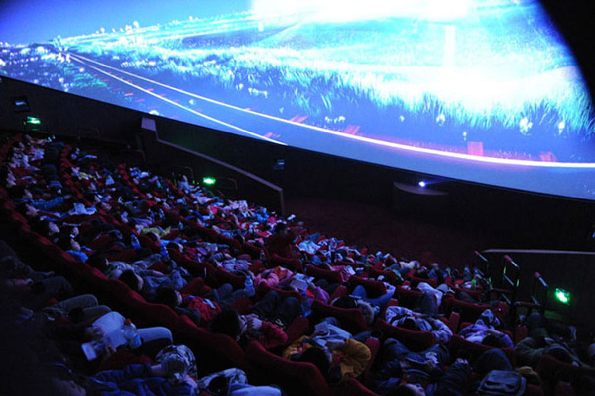 康定市展览展示超大型5D球幕影院