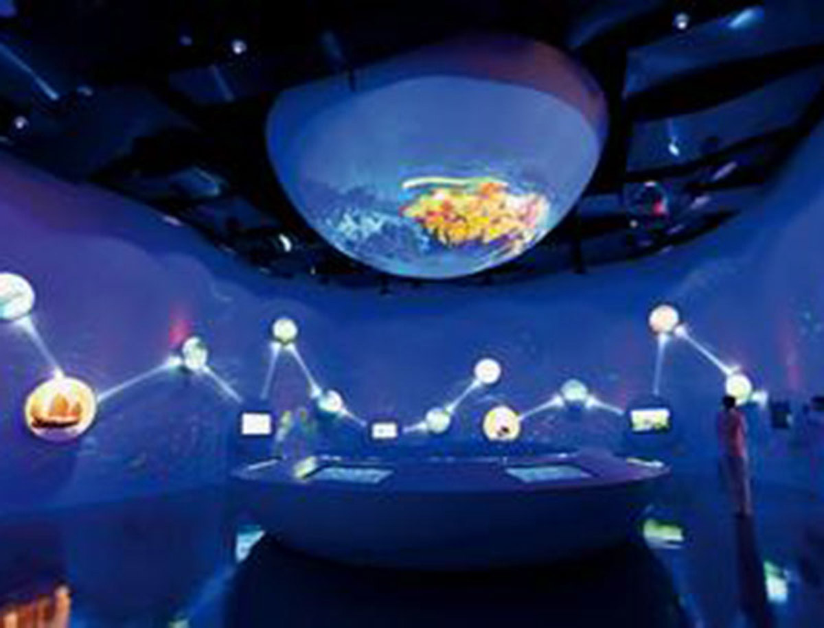 兴隆县展览展示球幕悬浮影院