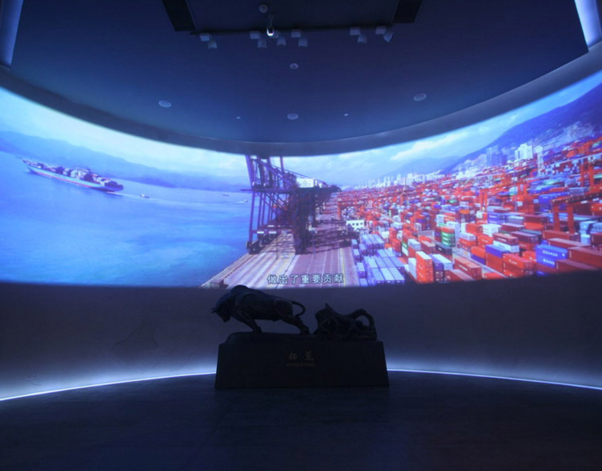 彭州市展览展示环幕VR系统