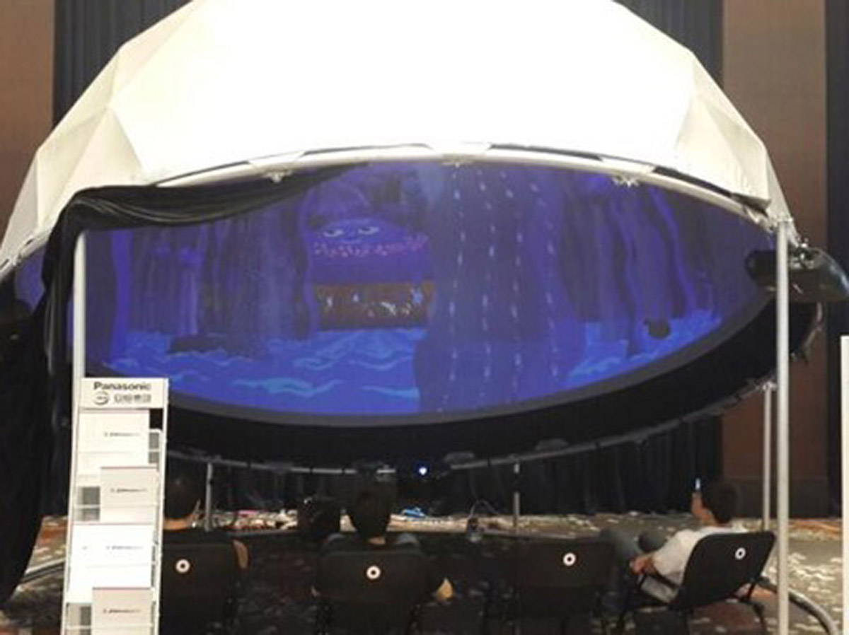 文昌市展览展示沉浸式360球幕系统