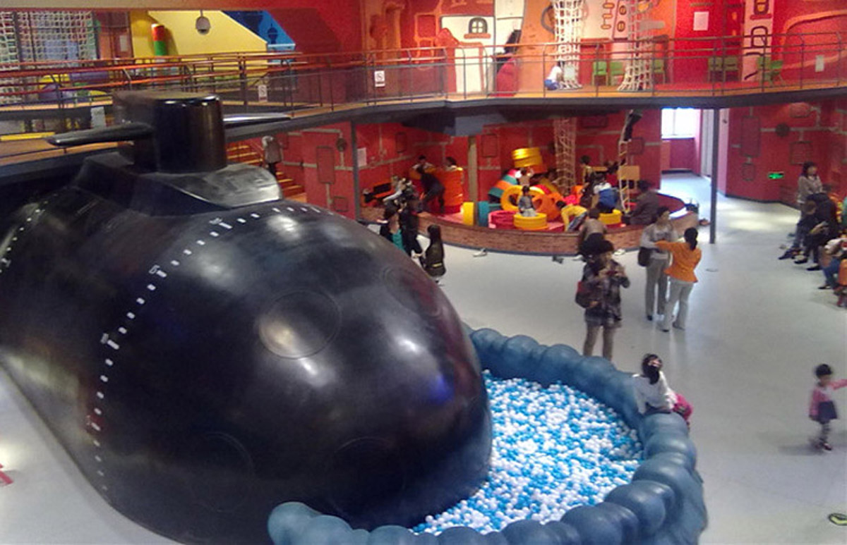 雨城区展览展示潜水艇核潜艇模拟