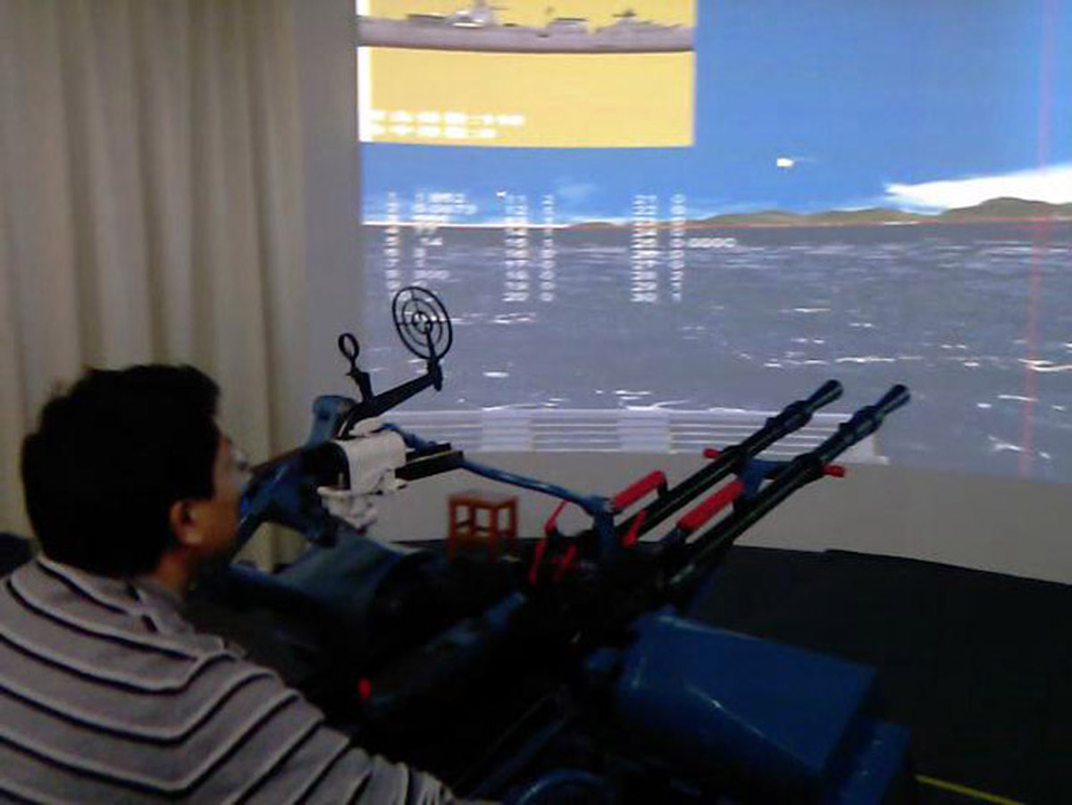 内蒙古自治区展览展示舰载高机训练系统