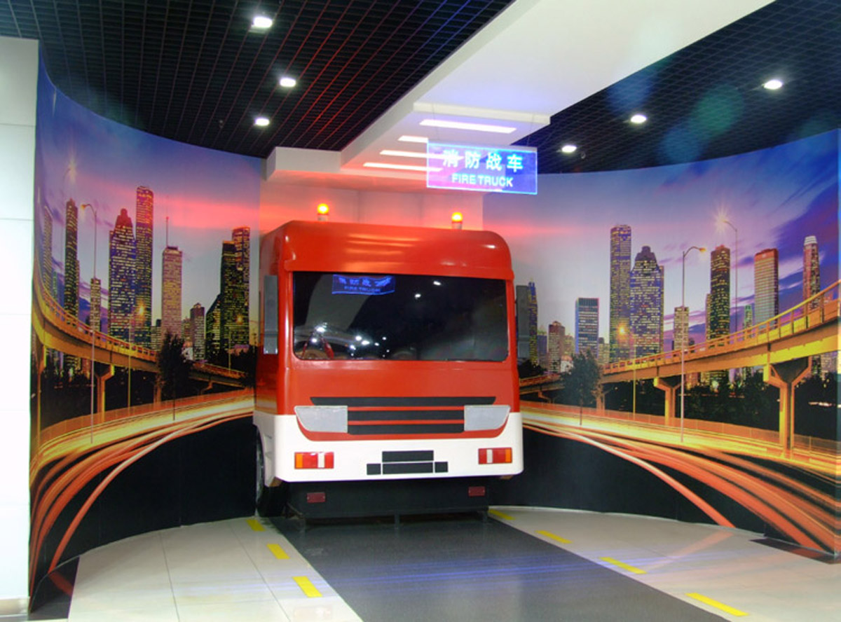 甘肃省展览展示模拟消防车驾驶