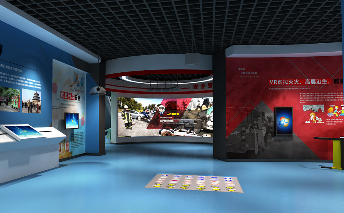 展览展示VR消防逃生模拟系统