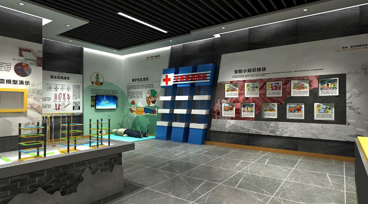 蓬安县展览展示地震模拟发生平台