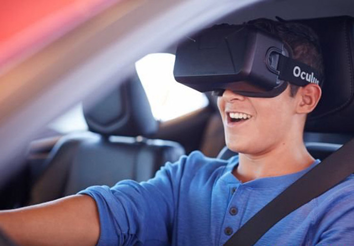 展览展示VR虚拟驾驶设备
