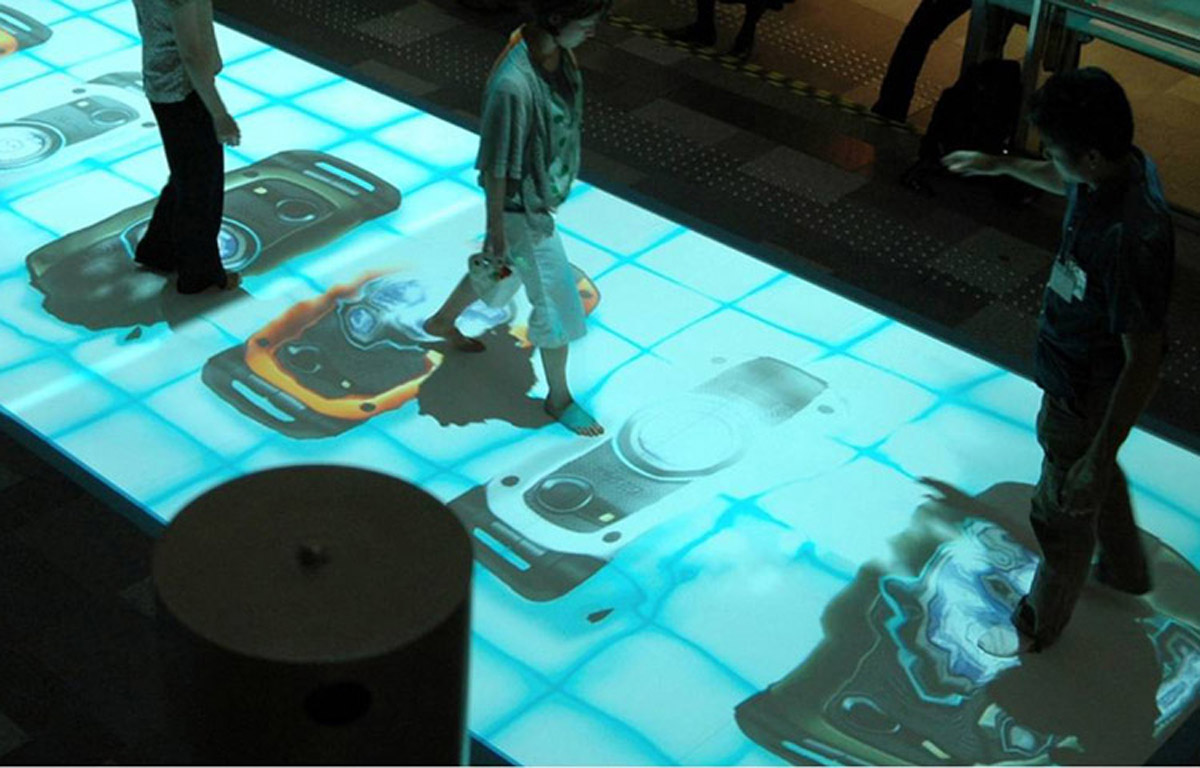 青白江区展览展示互动投影系统
