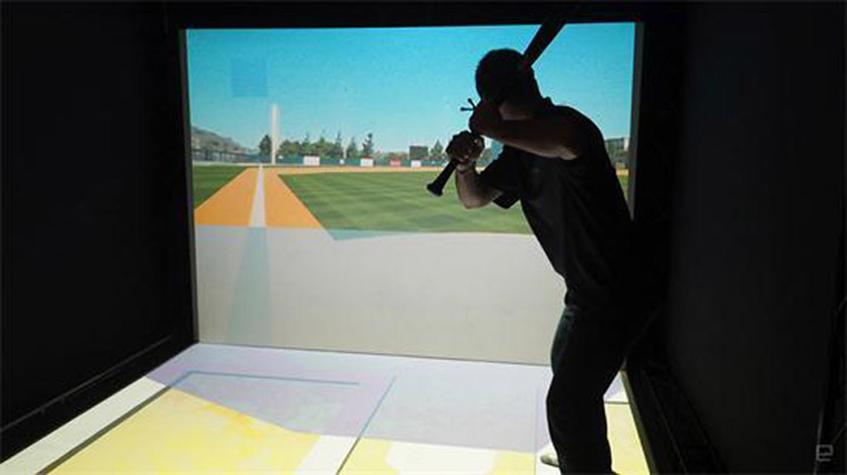 安岳县展览展示虚拟棒球投掷体验