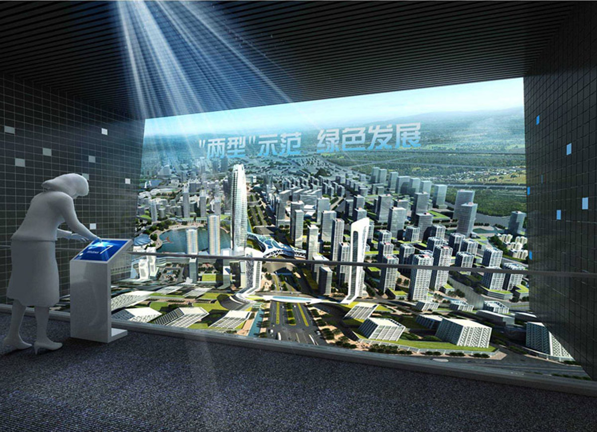 蓬溪县展览展示3D城市游览