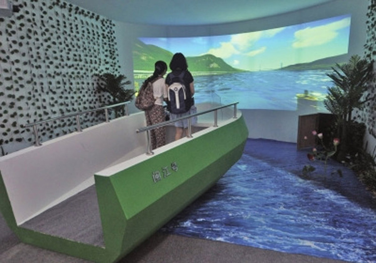 蓬安县展览展示仿真船驾驶