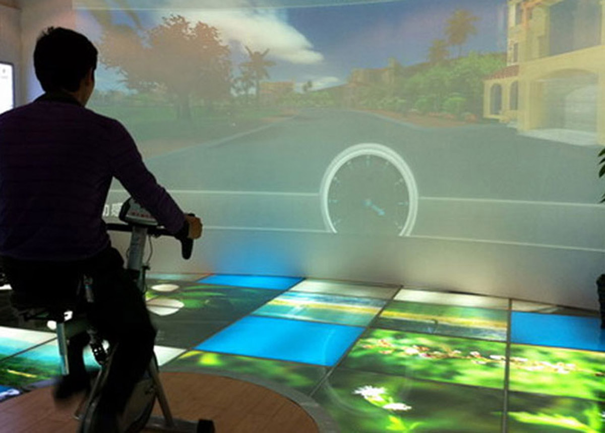 展览展示虚拟自行车系统
