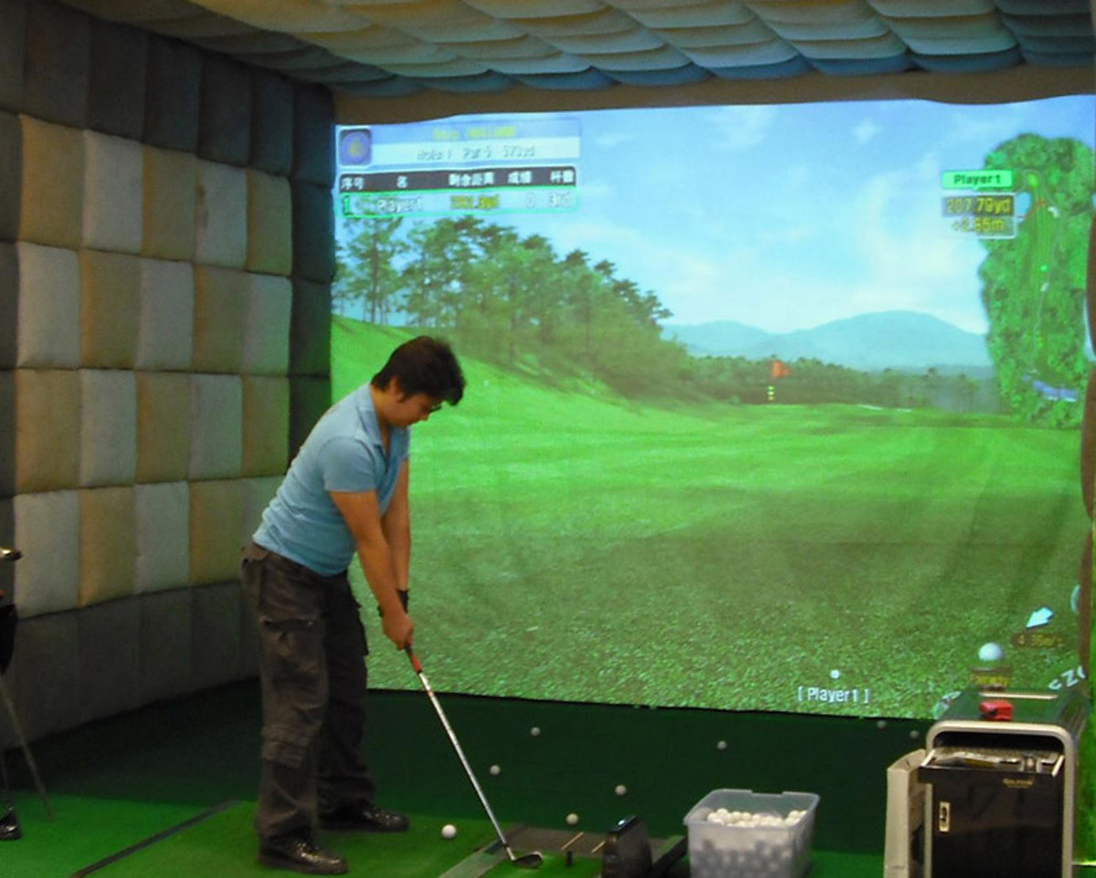 剑阁县展览展示模拟高尔夫